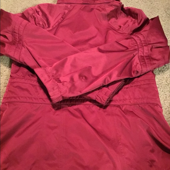EDDDIE BAUER Comfy Burgundy Nylon Winter Jacket — Weather Edge PLUS XS - Picture 2 of 5